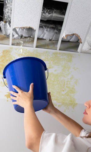 Structural drying in progress after Florida storm flooding